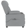 Sillón reclinable eléctrico tela gris claro de , Sillones - Ref: Foro24-3098777, Precio: 254,87 €, Descuento: -5%%