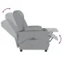 Sillón reclinable eléctrico tela gris claro de , Sillones - Ref: Foro24-3098777, Precio: 254,87 €, Descuento: -5%%