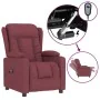 Sillón reclinable eléctrico tela rojo tinto | Foro24.es | Tu tienda online para hogar, jardín y más Foro24.es