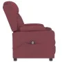 Sillón reclinable eléctrico tela rojo tinto | Foro24.es | Tu tienda online para hogar, jardín y más Foro24.es