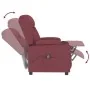 Sillón reclinable eléctrico tela rojo tinto | Foro24.es | Tu tienda online para hogar, jardín y más Foro24.es