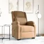 Sillón de masaje elevable terciopelo marrón | Foro24.es | Tu tienda online para hogar, jardín y más Foro24.es