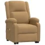 Sillón de masaje elevable terciopelo marrón | Foro24.es | Tu tienda online para hogar, jardín y más Foro24.es