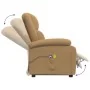 Sillón de masaje elevable terciopelo marrón | Foro24.es | Tu tienda online para hogar, jardín y más Foro24.es