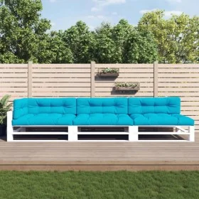Cojines para palés 7 piezas tela turquesa von , Kissen für Stühle und Sofas - Ref: Foro24-3188924, Preis: 183,92 €, Rabatt: -5%%