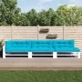 Cojines para palés 7 piezas tela turquesa von , Kissen für Stühle und Sofas - Ref: Foro24-3188924, Preis: 183,92 €, Rabatt: -5%%
