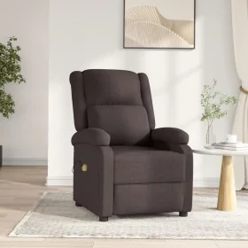 Comprar Sillón de masaje eléctrico tela marrón