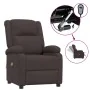 Sillón de masaje eléctrico tela marrón oscuro | Foro24.es | Tu tienda online para hogar, jardín y más Foro24.es
