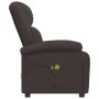 Sillón de masaje eléctrico tela marrón oscuro | Foro24.es | Tu tienda online para hogar, jardín y más Foro24.es