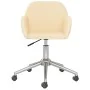 Silla de oficina giratoria tela color crema | Foro24.es | Tu tienda online para hogar, jardín y más Foro24.es