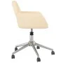 Silla de oficina giratoria tela color crema | Foro24.es | Tu tienda online para hogar, jardín y más Foro24.es