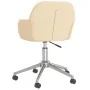 Silla de oficina giratoria tela color crema | Foro24.es | Tu tienda online para hogar, jardín y más Foro24.es