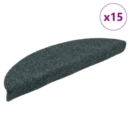 Alfombrilla autoadhesiva de escalera 15 uds 65x21x4 cm verde by , Stair mats - Ref: Foro24-322359, Price: 48,63 €, Discount: ...