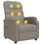 Sillón de masaje eléctrico tela gris taupé | Foro24.es | Tu tienda online para hogar, jardín y más Foro24.es