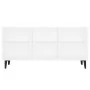 Mueble de TV con patas de metal blanco 103,5x30x50 cm | Foro24.es | Tu tienda online para hogar, jardín y más Foro24.es