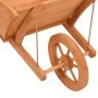 Jardinera con forma de carretilla madera de abeto 128x45,5x43cm de , Carretillas - Ref: Foro24-364229, Precio: 56,69 €, Descu...