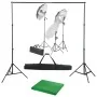 Kit de estudio fotográfico con set de luces y fondo | Foro24.es | Tu tienda online para hogar, jardín y más Foro24.es