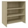 Aparador de madera contrachapada roble Sonoma 70x40,5x75 cm | Foro24.es | Tu tienda online para hogar, jardín y más Foro24.es