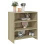 Aparador de madera contrachapada roble Sonoma 70x40,5x75 cm | Foro24.es | Tu tienda online para hogar, jardín y más Foro24.es