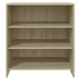 Aparador de madera contrachapada roble Sonoma 70x40,5x75 cm | Foro24.es | Tu tienda online para hogar, jardín y más Foro24.es