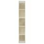 Estantería/divisor espacios blanco y roble sonoma 45x24x159 cm | Foro24.es | Tu tienda online para hogar, jardín y más Foro24.es