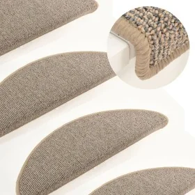 Alfombras de peldaños escalera 15 uds gris y marrón 65x21x4 cm by , Stair mats - Ref: Foro24-149855, Price: 70,99 €, Discount: %