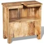 Mueble de tocador con espejo 2 armarios auxiliares madera mango de , Muebles de baño - Ref: Foro24-243463, Precio: 853,09 €, ...