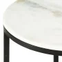 Mesa de centro mármol macizo auténtico blanco y negro Ø50 cm de , Mesas de centro - Ref: Foro24-286411, Precio: 95,30 €, Desc...