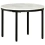 Mesa de centro mármol macizo auténtico blanco y negro Ø50 cm de , Mesas de centro - Ref: Foro24-286411, Precio: 95,30 €, Desc...