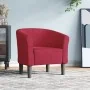 Sillón de terciopelo rojo tinto by , Armchairs - Ref: Foro24-356447, Price: 176,78 €, Discount: -5%%