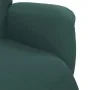 Sillón reclinable con reposapiés terciopelo verde oscuro de , Sillones - Ref: Foro24-356684, Precio: 208,79 €, Descuento: -5%%