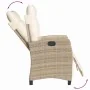 Set comedor de jardín 7 pzas con cojines ratán sintético beige de , Conjuntos de jardín - Ref: Foro24-3212942, Precio: 988,32...