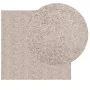 Alfombra peluda de pelo largo moderna PAMPLONA beige 120x120 cm de , Alfombras - Ref: Foro24-375211, Precio: 42,19 €, Descuen...