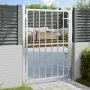 Puerta de jardín de acero inoxidable 100x125 cm de , Puertas de jardín - Ref: Foro24-376470, Precio: 152,01 €, Descuento: -5%%