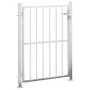 Puerta de jardín de acero inoxidable 100x125 cm de , Puertas de jardín - Ref: Foro24-376470, Precio: 152,01 €, Descuento: -5%%
