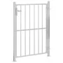 Puerta de jardín de acero inoxidable 100x125 cm de , Puertas de jardín - Ref: Foro24-376470, Precio: 152,01 €, Descuento: -5%%