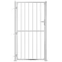 Puerta de jardín de acero inoxidable 100x180 cm de , Puertas de jardín - Ref: Foro24-376472, Precio: 176,88 €, Descuento: -5%%