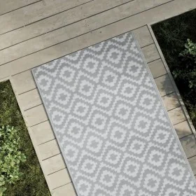 Alfombra de exterior PP ARAKIL gris 80x150 cm von , Outdoor-Protektoren - Ref: Foro24-368551, Preis: 21,20 €, Rabatt: -5%%