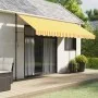 Tela de cenefa de toldo de repuesto rayas amarillo y blanco 4 m | Foro24.es | Tu tienda online para hogar, jardín y más Foro24.es