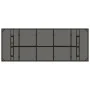 Mesa de jardín superficie de vidrio ratán PE negro 240x90x75 cm | Foro24.es | Tu tienda online para hogar, jardín y más Foro24.es