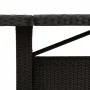 Mesa de jardín superficie de vidrio ratán PE negro 240x90x75 cm | Foro24.es | Tu tienda online para hogar, jardín y más Foro24.es