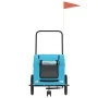 Remolque de bicicleta mascotas hierro tela Oxford azul von , Kinderwagen für Haustiere - Ref: Foro24-93981, Preis: 102,29 €, ...