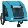 Remolque de bicicleta mascotas hierro tela Oxford azul von , Kinderwagen für Haustiere - Ref: Foro24-93981, Preis: 102,29 €, ...