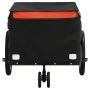 Remolque para bicicleta hierro negro y naranja 30 kg | Foro24.es | Tu tienda online para hogar, jardín y más Foro24.es