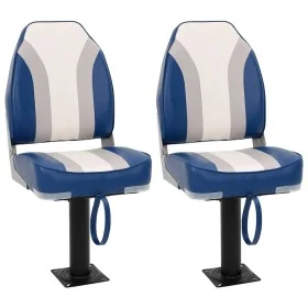 Set de asientos plegables para barco 4 uds con respaldo alto von , Teile für Segelboote - Ref: Foro24-3284305, Preis: 215,60 ...