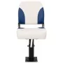 Asientos plegables de barco 4 uds azul y blanco 41x36x48 cm by , Sailboat parts - Ref: Foro24-3284289, Price: 193,24 €, Disco...
