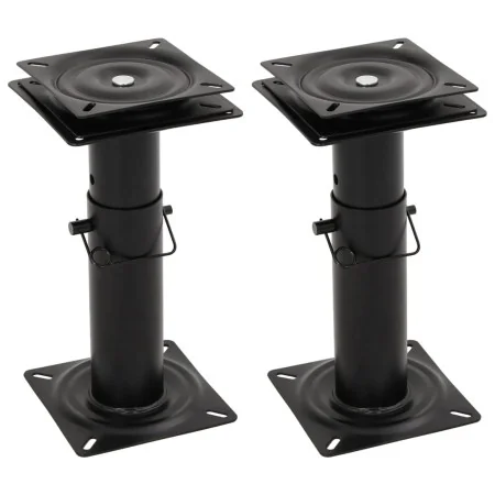 Pedestales asientos barco giratorio 360° ajustable 2 uds acero von , Teile für Segelboote - Ref: Foro24-3294944, Preis: 107,9...