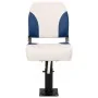 Asiento de barco con pedestal altura ajustable 360° giratorio | Foro24.es | Tu tienda online para hogar, jardín y más Foro24.es