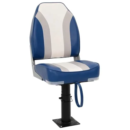 Asiento de barco con pedestal altura ajustable 360° giratorio | Foro24.es | Tu tienda online para hogar, jardín y más Foro24.es