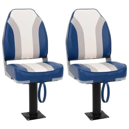 Asientos de barco 2 uds con pedestal giratorio 360° by , Boats - Ref: Foro24-3294973, Price: 235,21 €, Discount: %